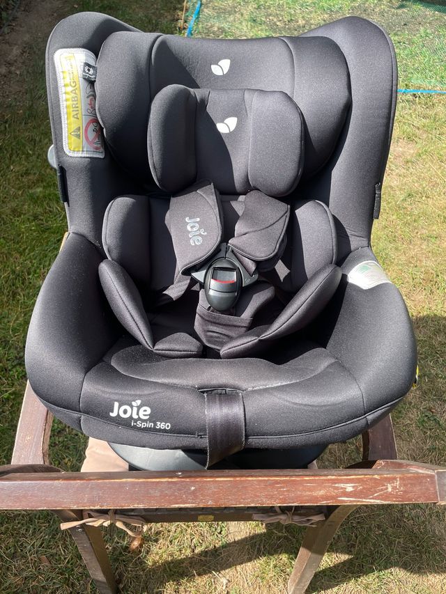 Silla de coche Joie i-Spin 360 Negra , de 0 a 4año