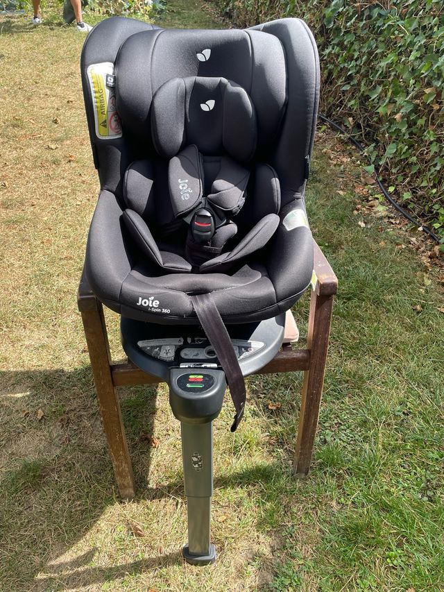 Silla de coche Joie i-Spin 360 Negra , de 0 a 4año