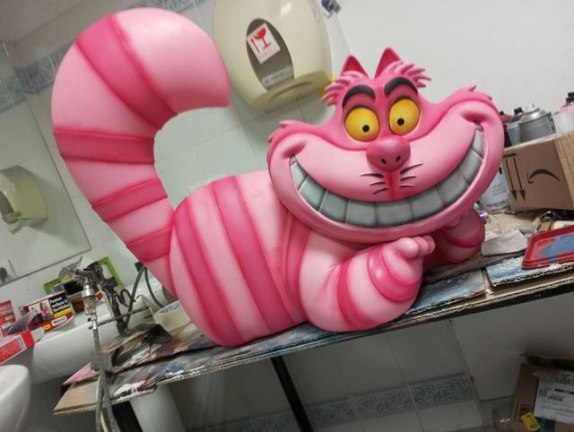 Gato de Alicia en el País de las Maravillas