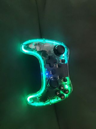 Mando Mars Gaming Transparente LED 
