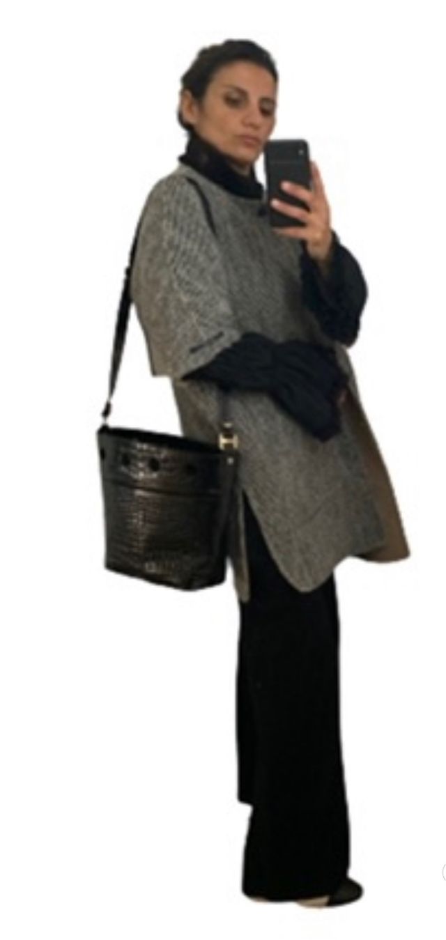 Bolso Cubo Vintage 80s