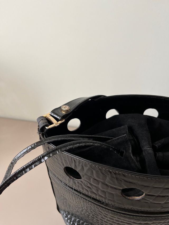 Bolso Cubo Vintage 80s