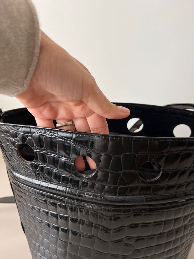 Bolso Cubo Vintage 80s