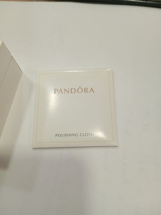 Caja Pandora + bolsa Pandora + gamuza de limpieza 