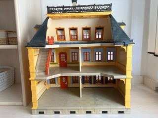 Casa de muñecas grande estilo victoriano Playmobil