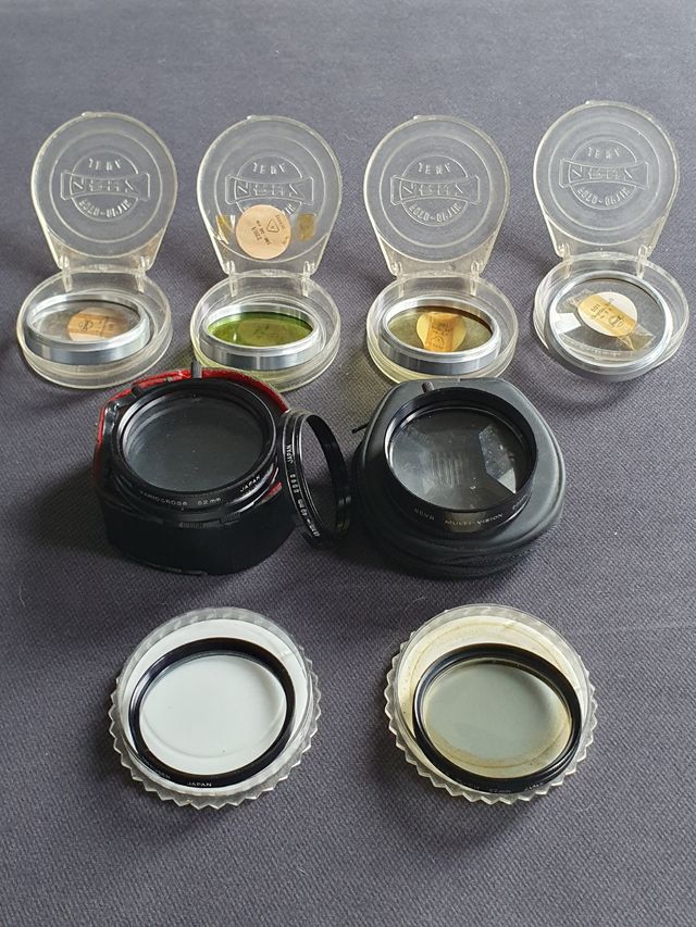 Lote filtros fotografía