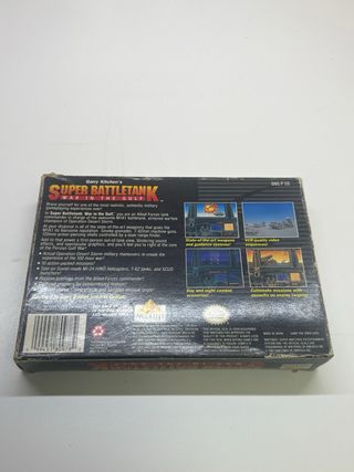 Super Battletank: War in the Gulf SNES