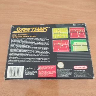 Super Tennis - Super Nintendo - PAL España