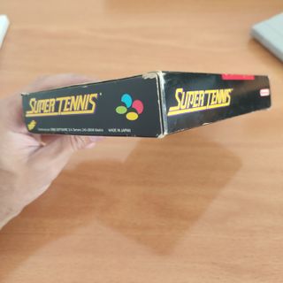 Super Tennis - Super Nintendo - PAL España