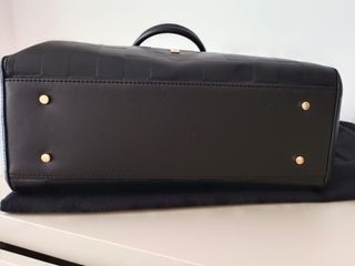 Bolso Piel Negro Purificación García