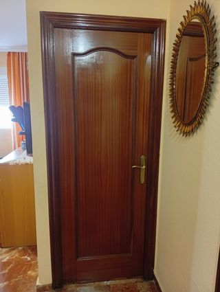 Puertas de paso de nogal