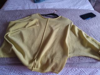 Jersey amarillo de punto