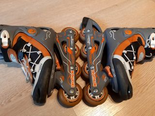 Patines Decathlon Talla 34-36 + Bolsa y Proteccion