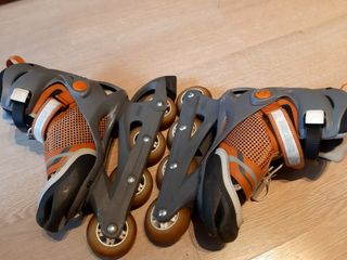 Patines Decathlon Talla 34-36 + Bolsa y Proteccion