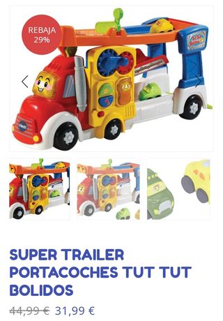 Camión Vtech Tuc Tuc Bolidos