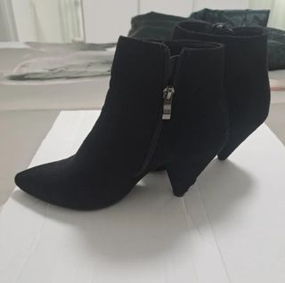 Stivaletti in camoscio neri donna tg.38