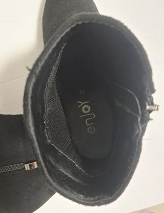 Stivaletti in camoscio neri donna tg.38