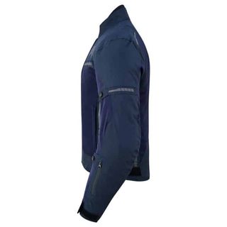 Chaqueta de moto verano azul