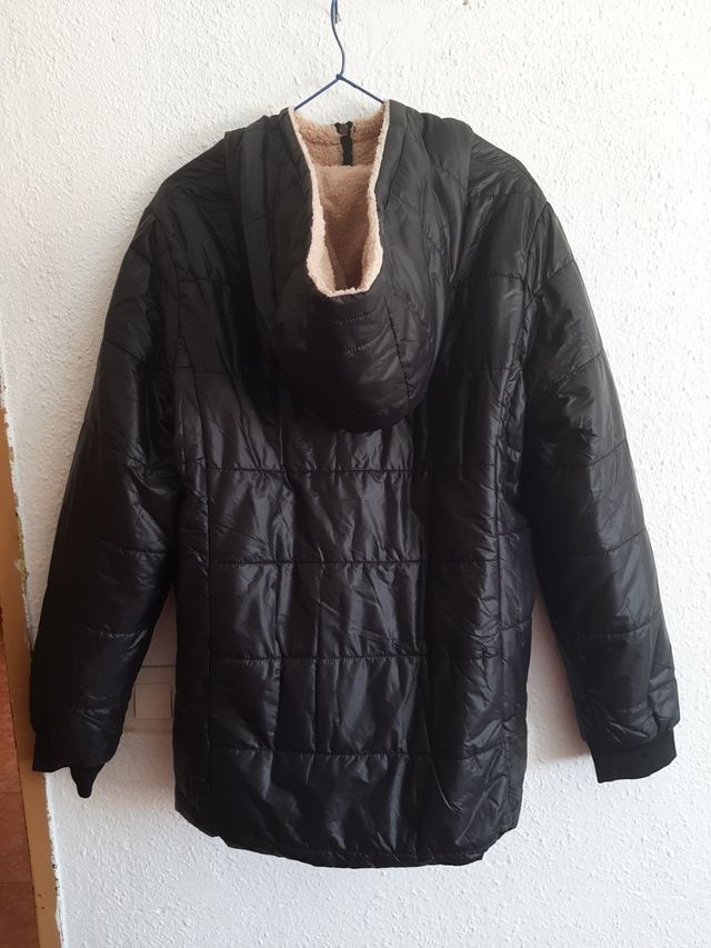 Abrigo Negro Mujer Nuevo