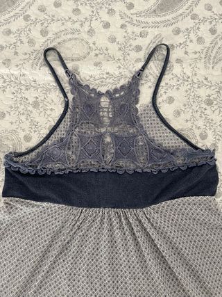 Camiseta tirantes croché