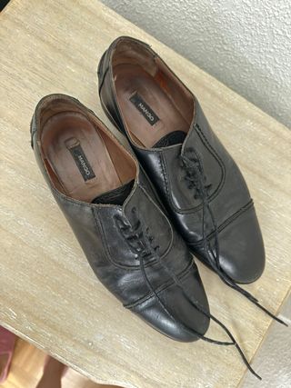 Zapatos Mango Negros