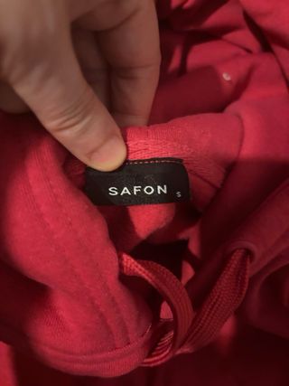 Sudadera Roja Camino De Santiago talla pequeño