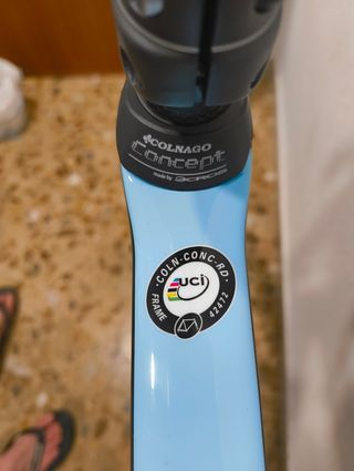 Bicicleta de carretera Colnago Concept