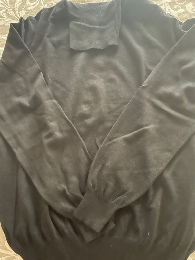 Lupetto uomo blu in 100%lana