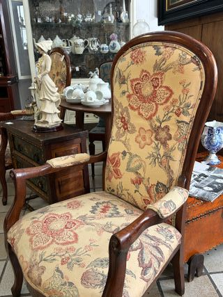 Sillón antiguo Voltaire