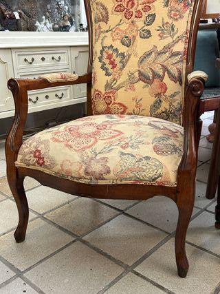 Sillón antiguo Voltaire