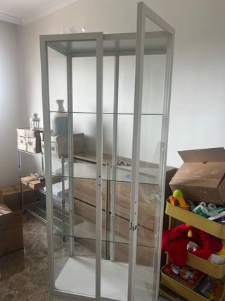 Vitrina Milsbo Ikea Blanca
