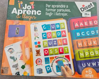 Joc Jo Aprenc a Llegir de Diset
