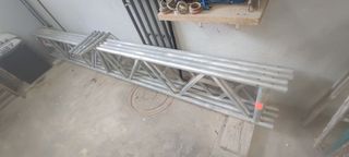 2 Vigas Andamio LAYHER tipo Celosía 4 m. de largo