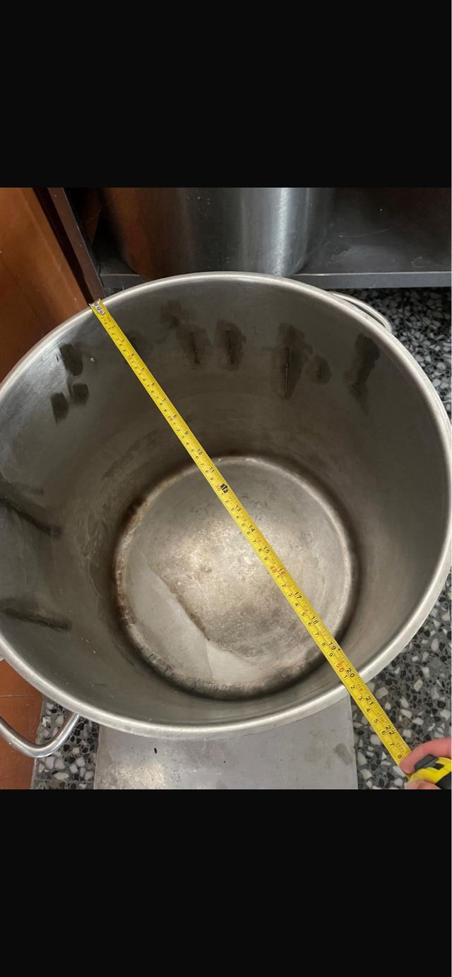 Olla de acero inoxidable