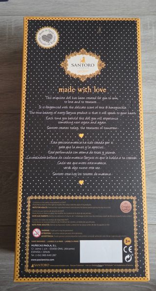 Muñeca Paola Reina Santoro London Little Violet