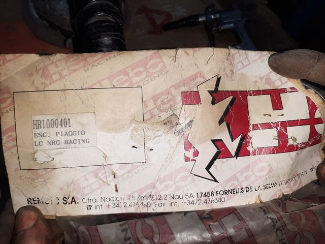 Escape Tipo R Hebo Racing para Piaggio Nuevo