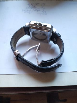 Reloj Rolex Cronógrafo Plata y Negro, para revisar