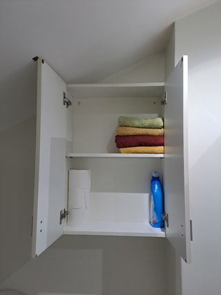 Armario baño blanco. 54 x 72 cm.