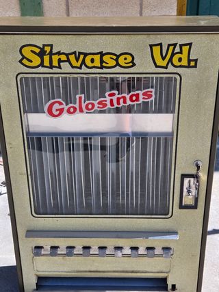 Antigua Máquina Expendedora Golosinas Azkoyen