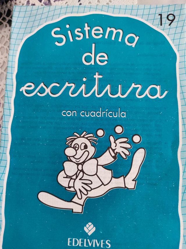 Sistema de escritura con cuadrícula EDELVIVES