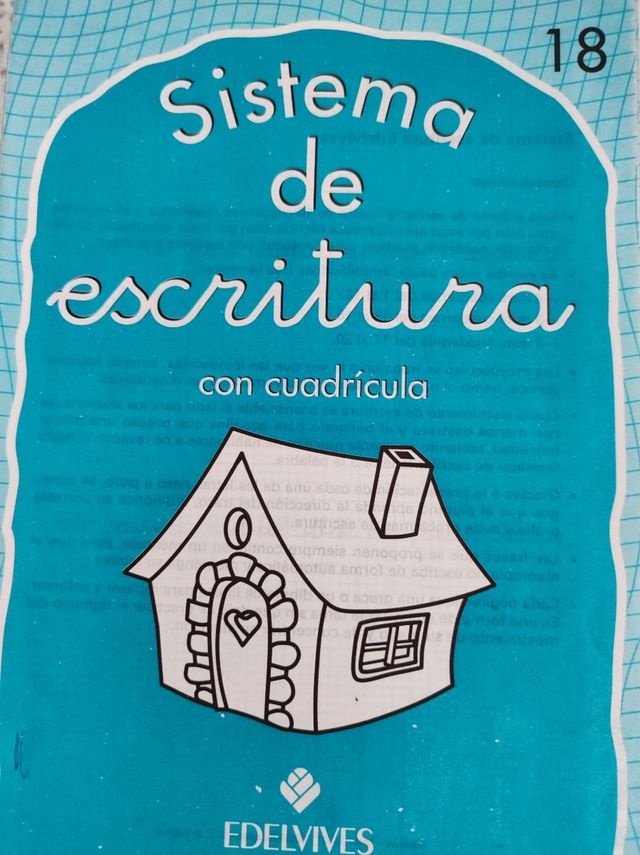 Sistema de escritura con cuadrícula EDELVIVES