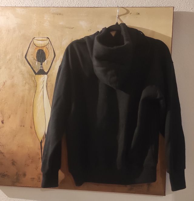 Sudadera Chicago Bulls Hombre Negra