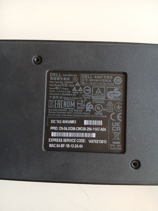 Dell WD19S Docking Station