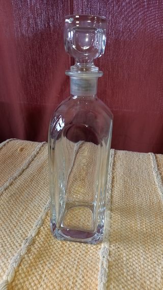 Bottiglia in cristallo