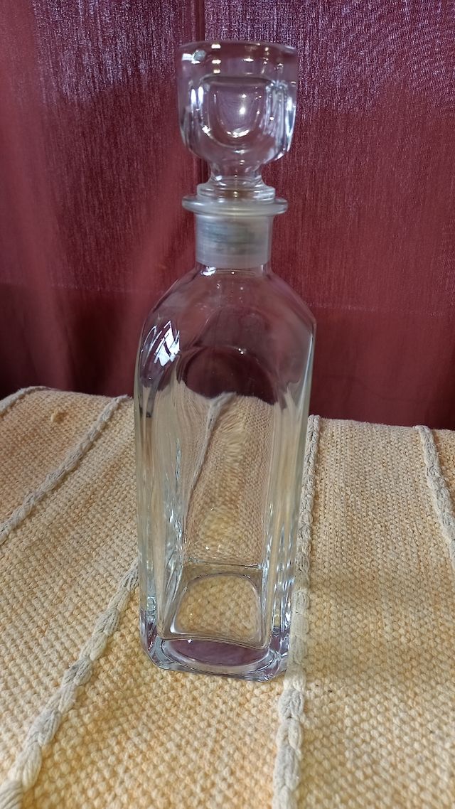 Bottiglia in cristallo