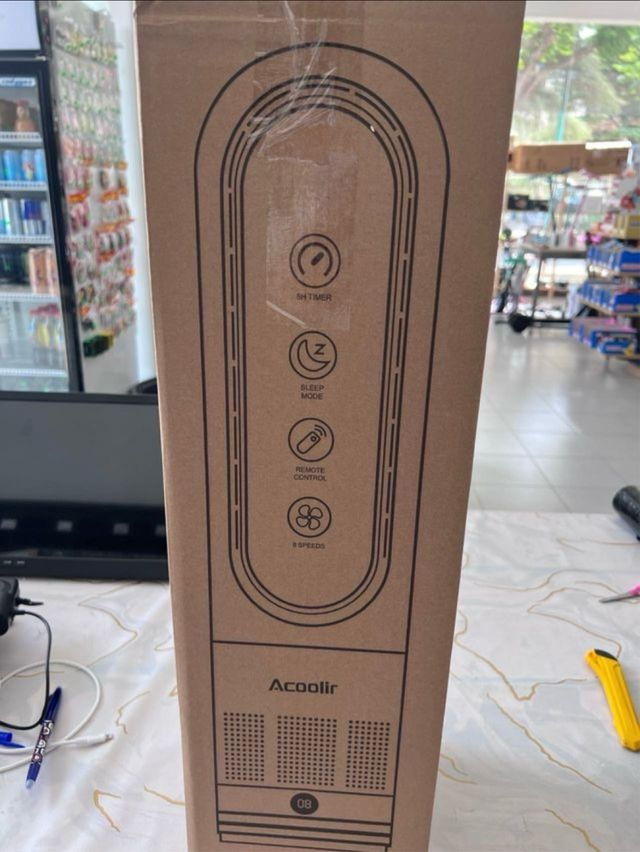 Ventilador Acoolir sin aspas