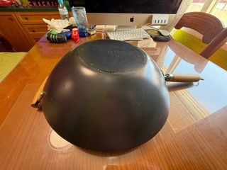 Wok Acero 35cm Mango Madera de Ikea