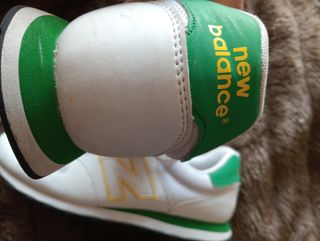Zapatillas New Balance Blancas y Verdes
