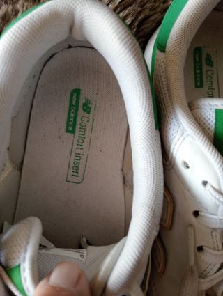 Zapatillas New Balance Blancas y Verdes
