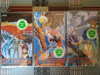 Salamander - 3 VHS Yamato - Completo